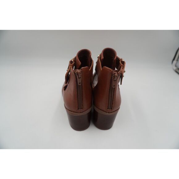 New Bar III Wiley Round Toe Women Brown Bootie Size 11 - Picture 4 of 8